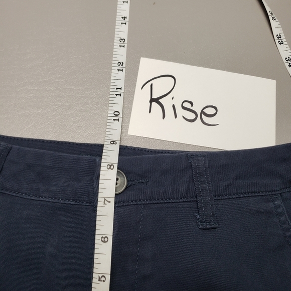 Aeropostale skinny navy blue uniform pants women's size 0 - Picture 9 of 11